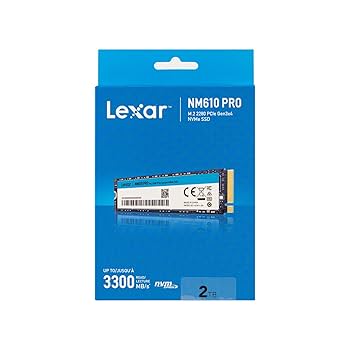 Lexar NM610PRO 2TB SSD, M.2 2280 PCIe Gen3x4 NVMe 1.4